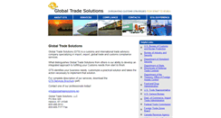 Desktop Screenshot of globaltradesolutions.net