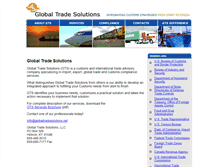 Tablet Screenshot of globaltradesolutions.net